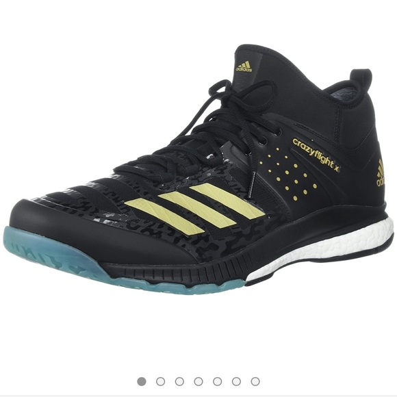 Men’s 8 Adidas Boost Crazyflight x Mid Volleyball - Picture 2 of 11